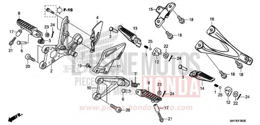 MARCHE CBR1000S1K de 2019